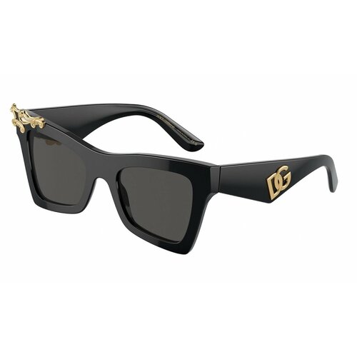 фото Солнцезащитные очки dolce & gabbana, черный dolce&gabbana