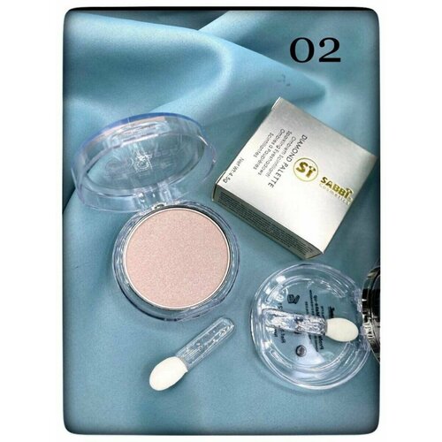 Сверкающие тени для век с аппликатором тон 02 400₽