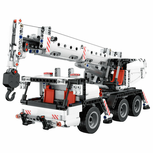 Конструктор Xiaomi ONEBOT Building Blocks Mobile Engineering Crane (MTJM03IQI) White engineering bulldozer crane technic dump truck building blocks city co