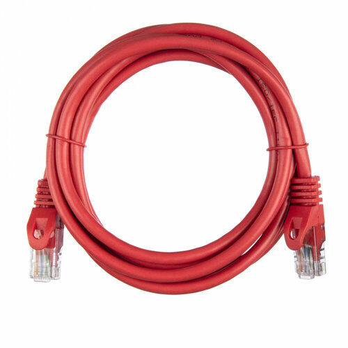 Патч-корд ACD-LPU5E-20R Cat5e UTP 24AWG 4Pair, 7/0.18мм CCA Красный, 2.0м, (741531)