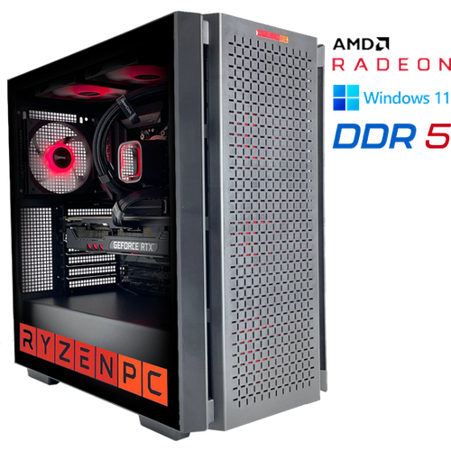 Настольный компьютер RyzenPC ULTRA 83524404 (AMD Ryzen 7 7700X 4.5 ГГц, AMD B650, 32 DDR5, SSD: 2000, AMD Radeon RX 7900 GRE 16 Гб, WI-FI, Без привода, 1000 Вт, DeepCool CG560, Windows 11 Home)