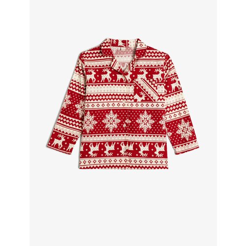 фото Лонгслив koton, размер 11-12 лет, бордовый