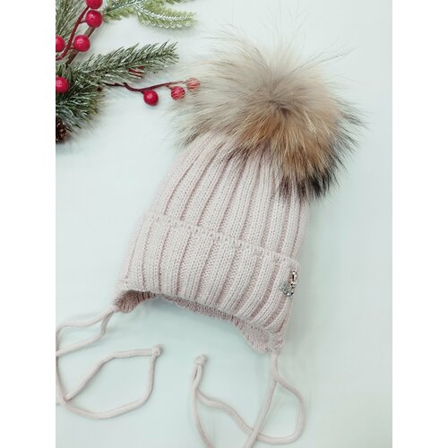 фото Шапка мой ангелок бабочка, размер 3-5 лет ( 50-54), розовый