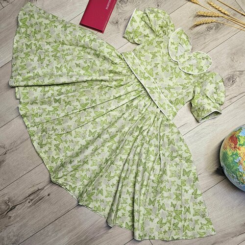 фото Платье, размер 92/52, зеленый dresskona
