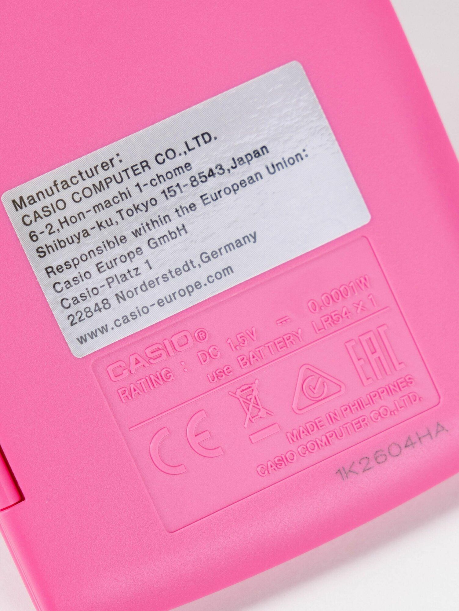 Калькулятор Casio LC-401LV-PK-W-A-EP — фото 9
