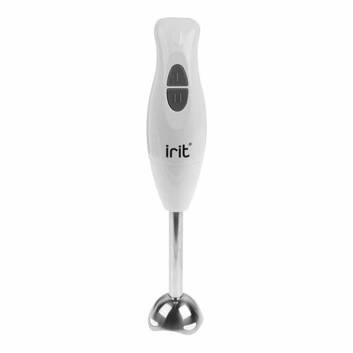 Блендер Irit IR-5518 погружной 600 Вт 2 скорости белый 189400₽