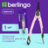 Циркуль школьный Berlingo Instinct, металлический, розовый, для ч...