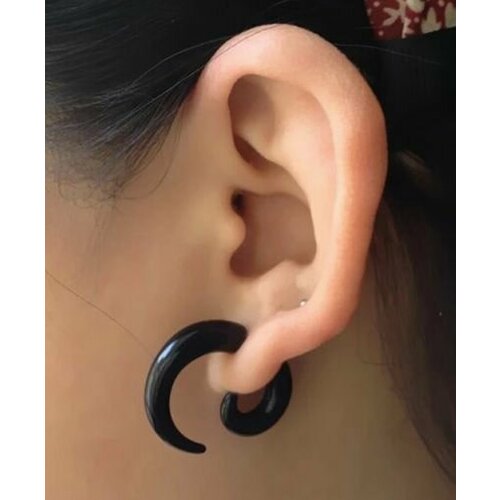 Серьги Omg! Accessoires, черный анатомическая модель уха модель для усиления ушей