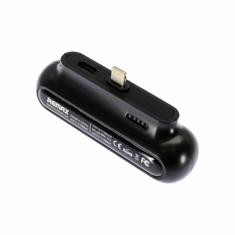 фото Внешний аккумулятор Remax RPP-576 (Lightning) (2500 мАч) черный