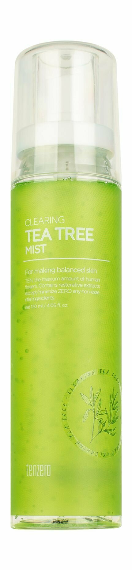 Противовоспалительный мист для лица с экстрактом чайного дерева / Tenzero Tea Tree Clearing Mist