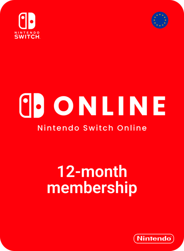 Подписка Nintendo Switch Online (Индивидуальное членство - 12 месяцев, Европа (EU) ) (Цифровая версия)