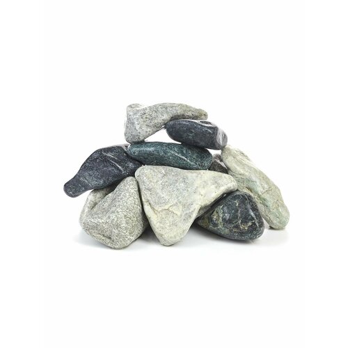Камни для бани Жадеит + Нефрит шлифованный камень 10 кг (фракция 80-130 мм.) камни для бани жадеит шлифованный 10 кг фракция 40 80 мм