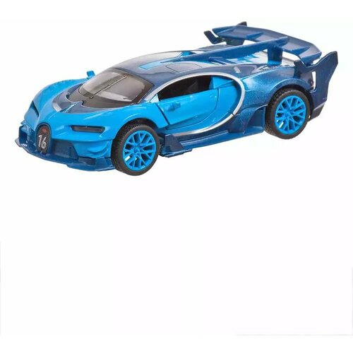 Модель машины Bugatti Vision GT 1:32 свет, звук, Инерционный механизм 32391-1 модель машины bugatti vision gt 1 32 свет звук инерция 32391 1