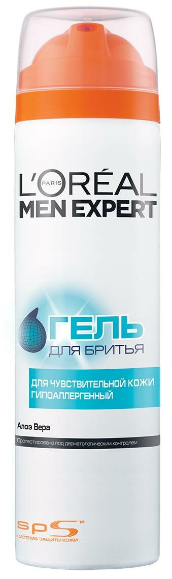 Гель для бритья Men Expert для чувствительной кожи L'Oreal Paris