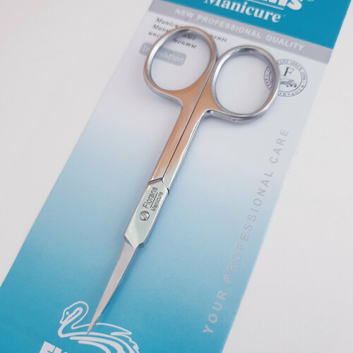 Ножницы маникюрные из стали серебристые/прочные маникюрные ножницы ( подходят для ручной заточки)