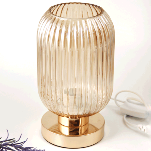 Светильник Делия 14х25 см карамельная прозрачная 2268₽