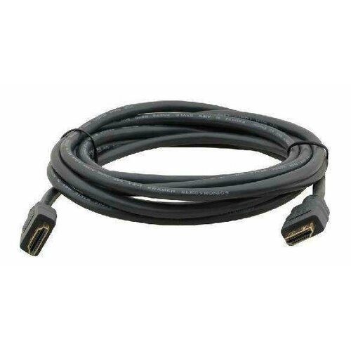 Кабель HDMI 3м Kramer C-MHM/MHM-10 круглый черный 97-0131010 кабель hdmi 3м kramer c mhm mhm 10 круглый черный 97 0131010