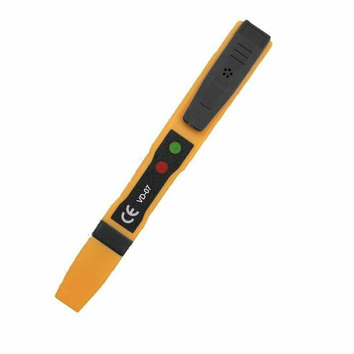 Индикаторная отвертка тестер, поиск скрытой проводки, звуковая индикация VD-07, желтая