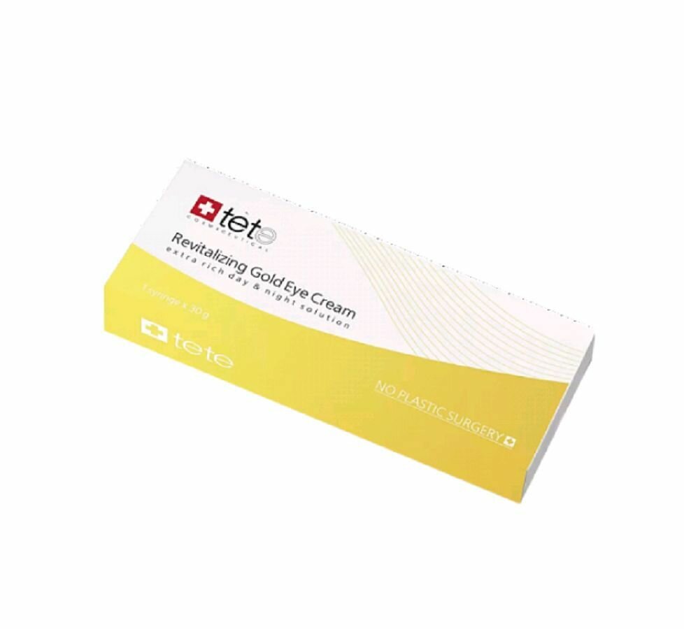 TETe Cosmeceutical Revitalizing Gold Eye Cream Омолаживающий крем для век с коллоидным золотом, 30 мл