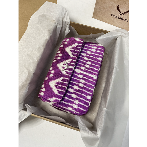 фото Сумка two eagles, фиолетовый, белый