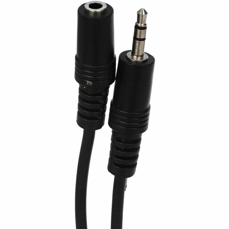 Кабель VCOM mini jack 3.5 mm (m) - mini jack 3.5 mm (f) 1.5м