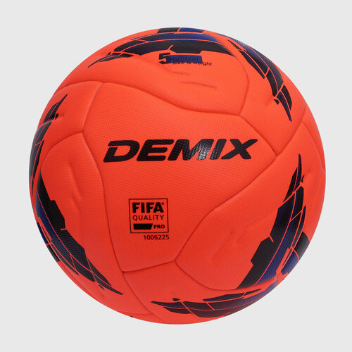 Футбольный мяч Demix Fifa Quality Pro Unique Panels 114512-MX, р-р 5, Красный