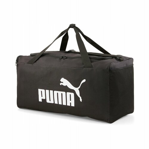 Сумка спортивная PUMA, 28х30х60 см, черный футболка puma размер m белый