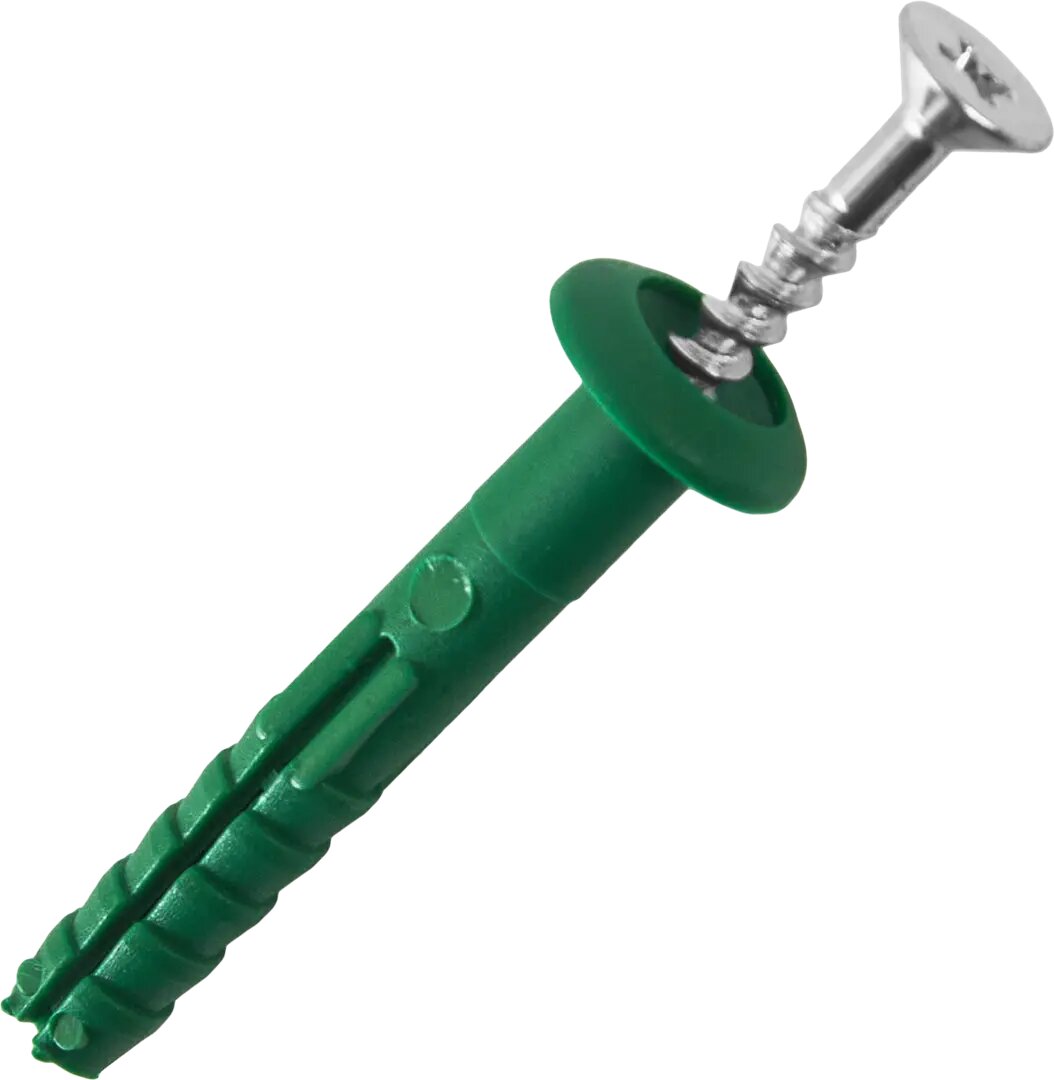 фото Дюбель-гвоздь Лучшая цена грибовидный для полнотелых материалов 6x40 мм 100 шт.