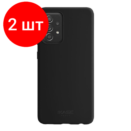 Комплект 2 штук, Чехол -накладка TFN для Samsung Galaxy A52 5G, black (TFN-SC-SAMA52LSBK) чехол tfn iphone 14 plus space прозрачный tfn sc iph14pluspс