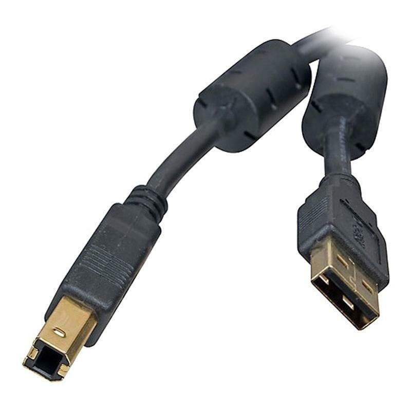 Кабель USB 2.0 AM-BM 1.8м 5bites UC5010-018A черный - фото №2