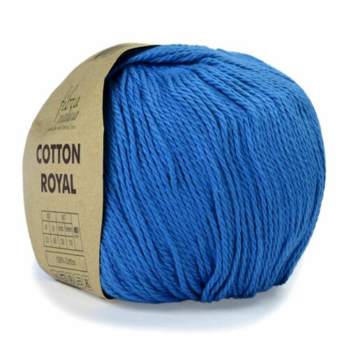 5 Мотков Пряжа Fibra Natura COTTON ROYAL 100% Хлопок 100 гр. - 210 м. цвет 18-729