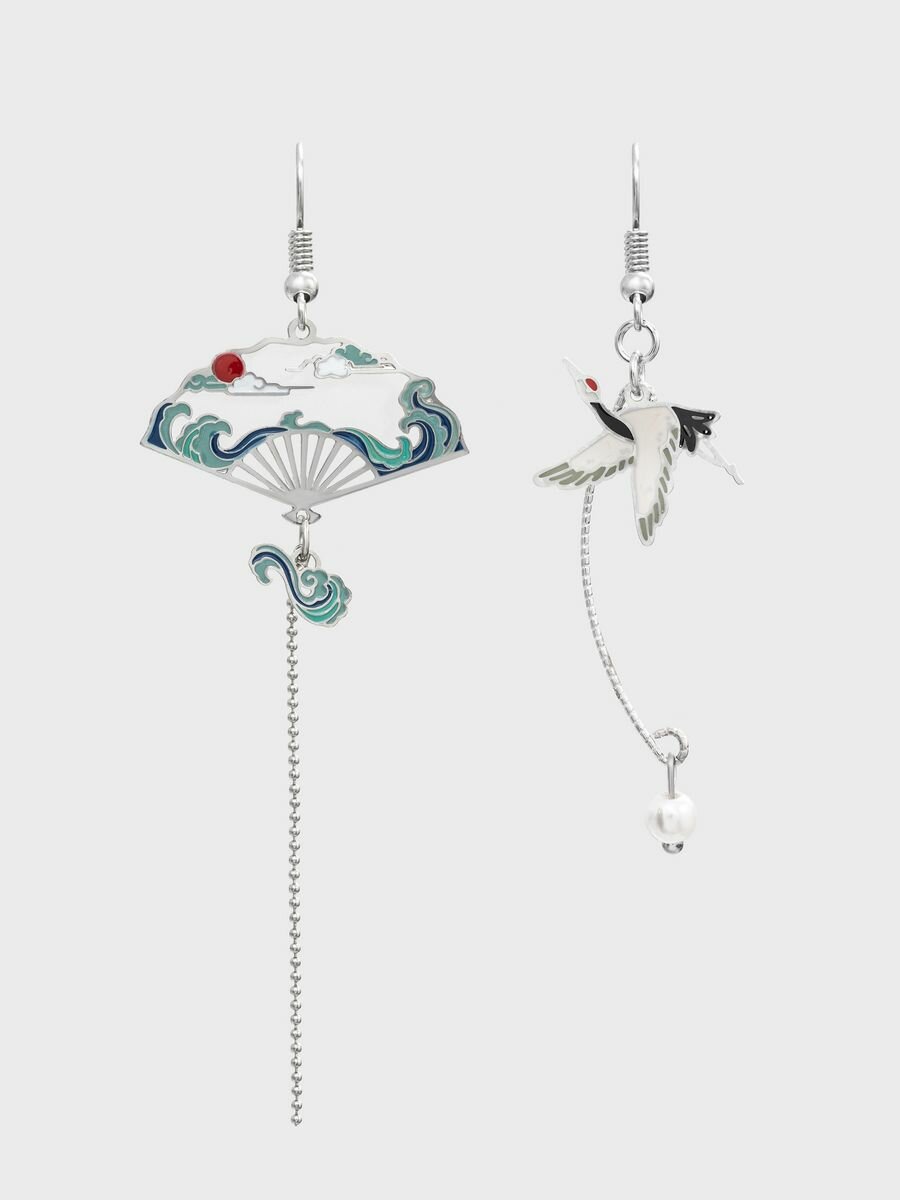 Серьги непарные 