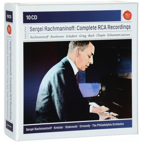 audio cd sergei rachmaninov the complete works limited edition Sergei Rachmaninov. Rachmaninov Complete: RCA Recordings (10 CD)