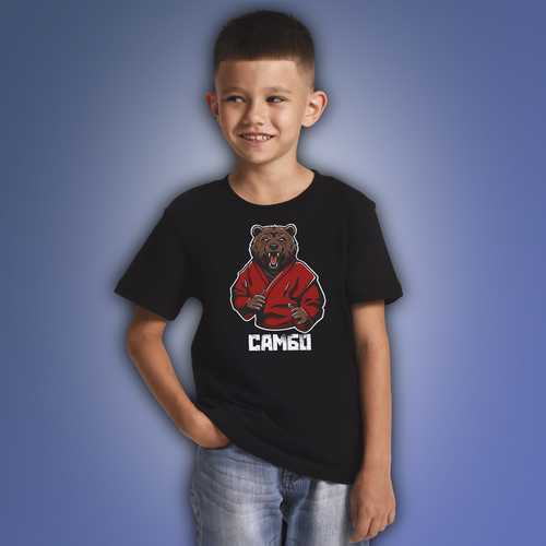 фото Футболка aika, размер 158, черный