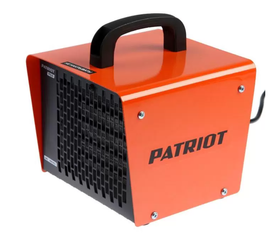Электрическая тепловая пушка PATRIOT PT-Q 2S без горелки (2 кВт) оранжевый