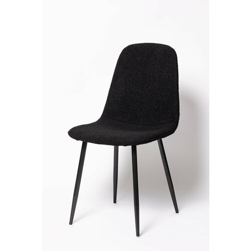 Стул кухонный DC-2101, обивка букле, черный
