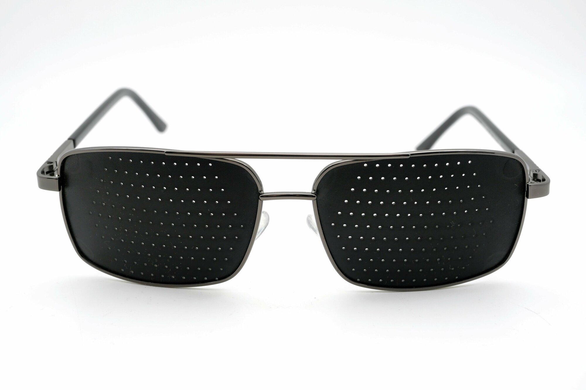 Очки тренажеры перфорационные для тренировки зрения / очки с дырочками FEDROV
