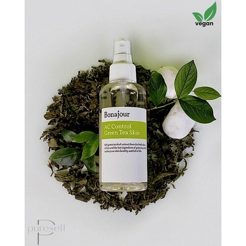Bonajour AC Control Green Tea Skin Toner (Vegan) / Тонер водного типа для подростковой кожи (веганская)