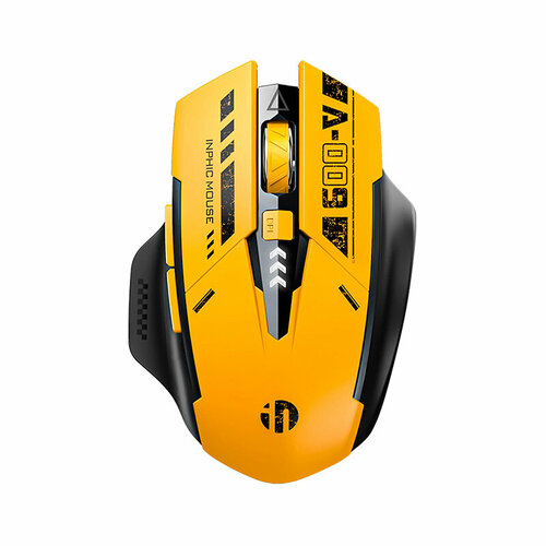 Беспроводная Бесшумная мышь Inphic A9 Механическая игровая мышь USB Bluetooth 2400 dpi 175500₽