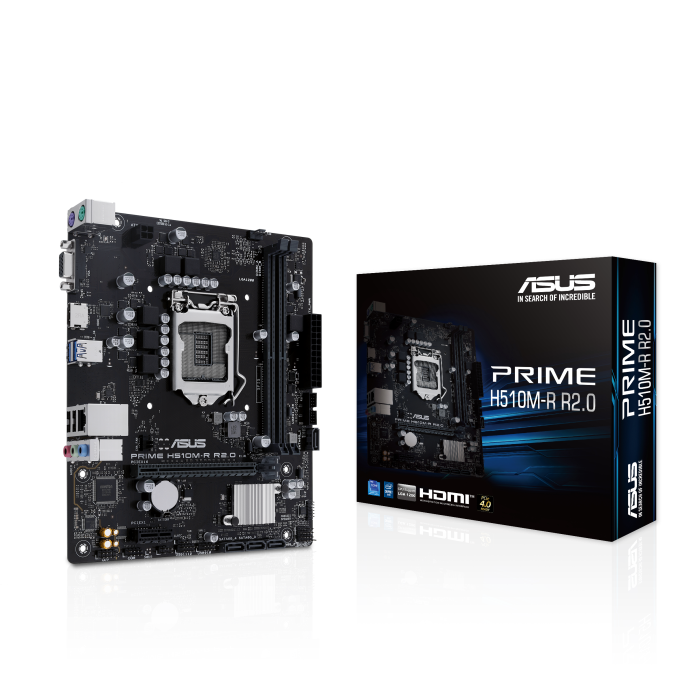ASUS Soc-1200 PRIME H510M-R R2.0-SI Intel H470 2xDDR4 mATX AC`97 8ch(7.1) GbLAN+VG