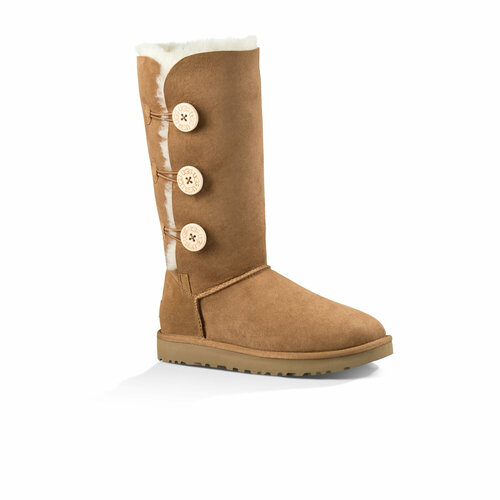 фото Угги ugg ugg bailey button triplet, размер 36, бежевый