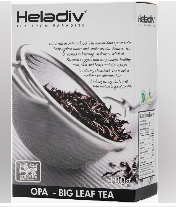 Черный чай OPA "Heladiv" 250 гр, Шри-Ланка