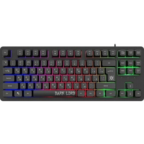 Клавиатура DEFENDER DARK LORD GK-580 RU BLACK 45580 110000₽