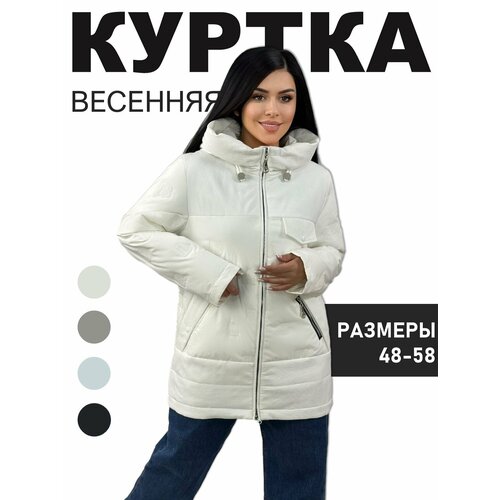фото Куртка diffberd, размер 50, белый