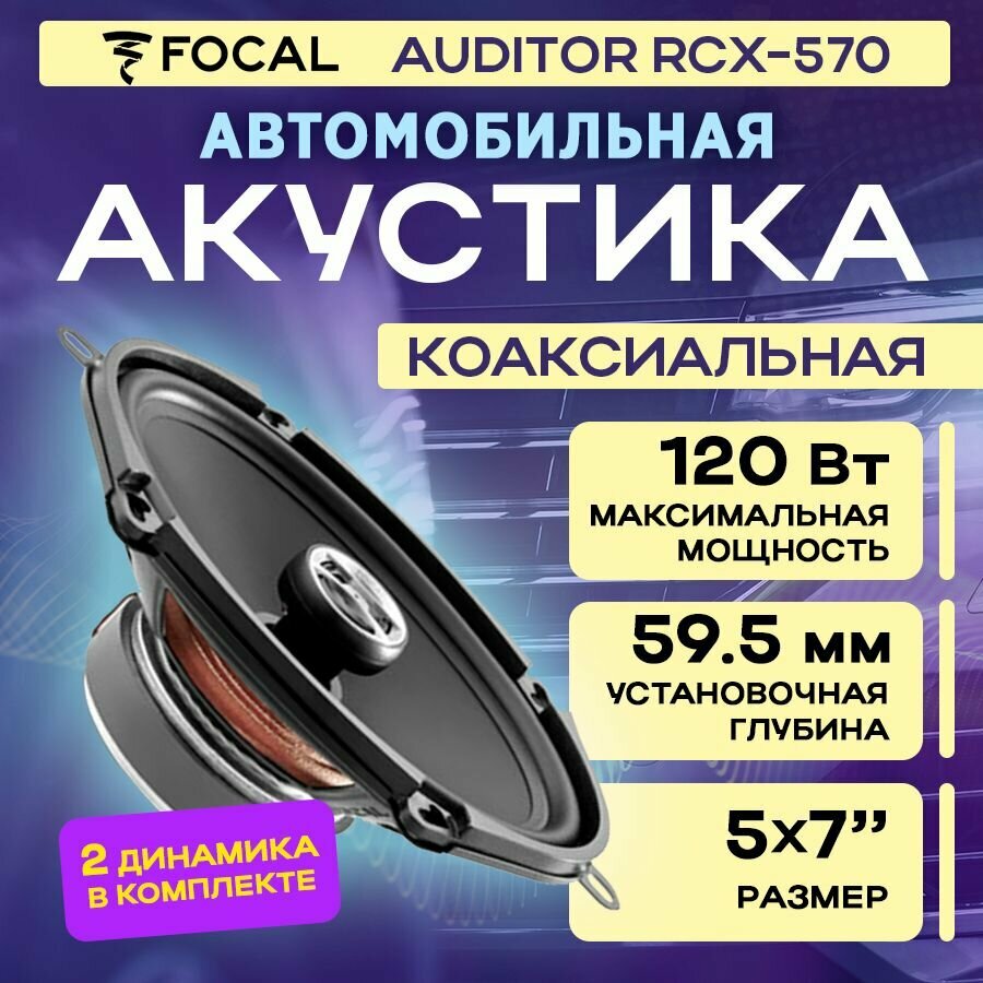 Автоакустика Focal Auditor RCX-570 - фото №17