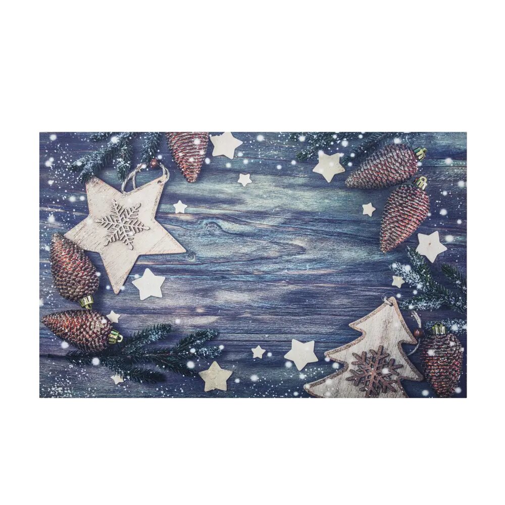 Коврик NY Stars 45x75 см резина