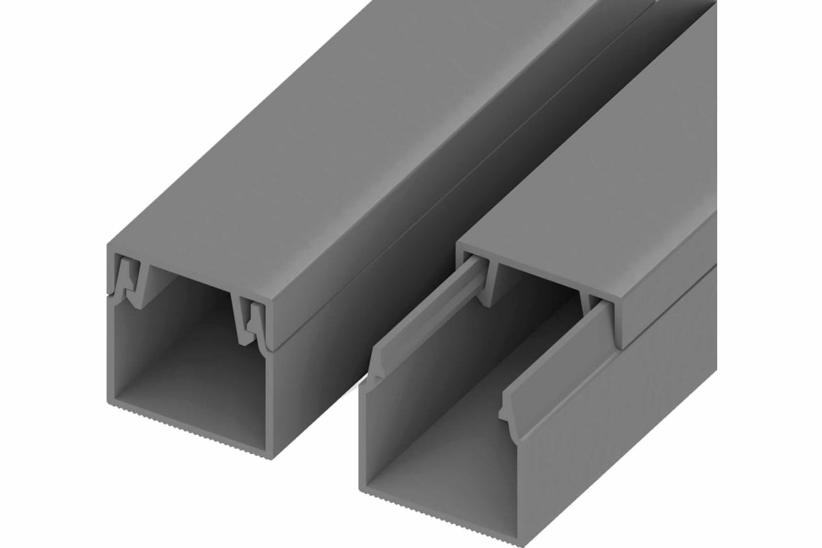 фото Кабель-канал AGIS ПВХ 16x16 мм Cерый 60.02.16.16.200