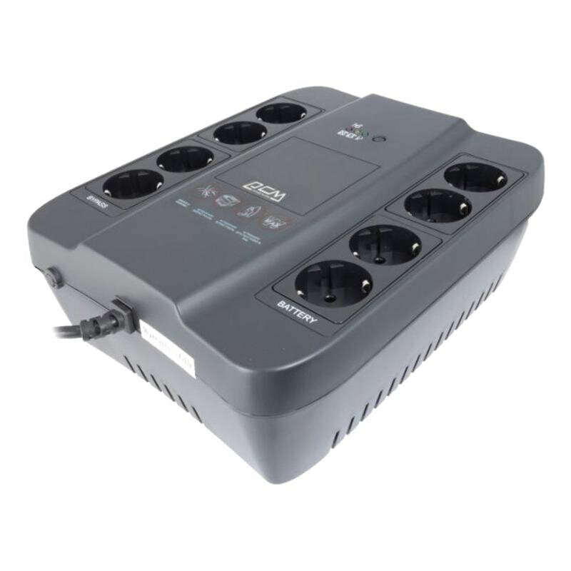 ИБП Powercom SPIDER SPD-1000U 1000VA / 550W, Tower, Schuko, USB, 950961