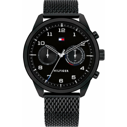 фото Наручные часы tommy hilfiger, черный