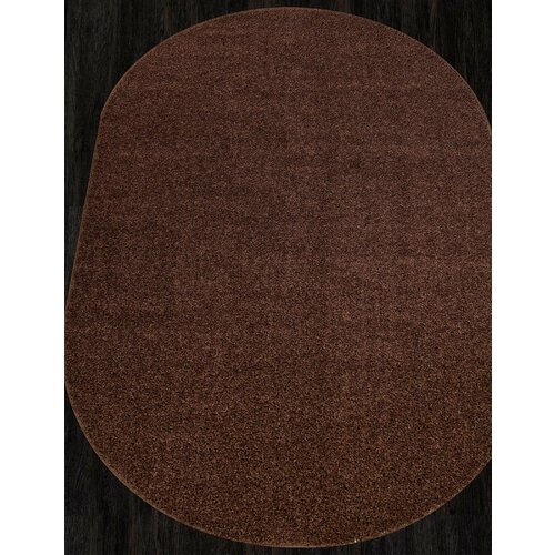 Ковер LANA T600 BROWN Овал 1.5x3 м. ворс 18мм.